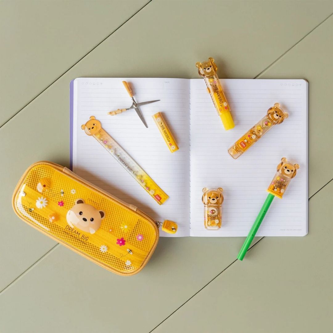 2-in-1 Correction Tape and Glue - Teddy Bear - Legami