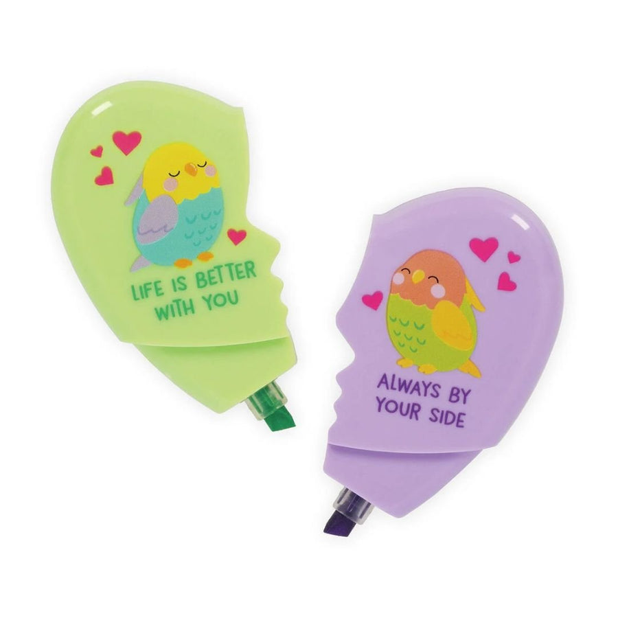 2 in 1 Highlighter - Heartlighter - Legami