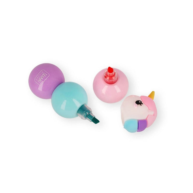 3 in 1 Highlighter-Pens-Legami-Unicorn