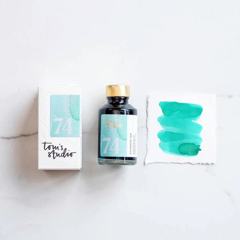 Shimmer Fountain Pen Ink - Tom’s Studio-Fountain Pen Inks-Tom's Studio-Barrier Reef
