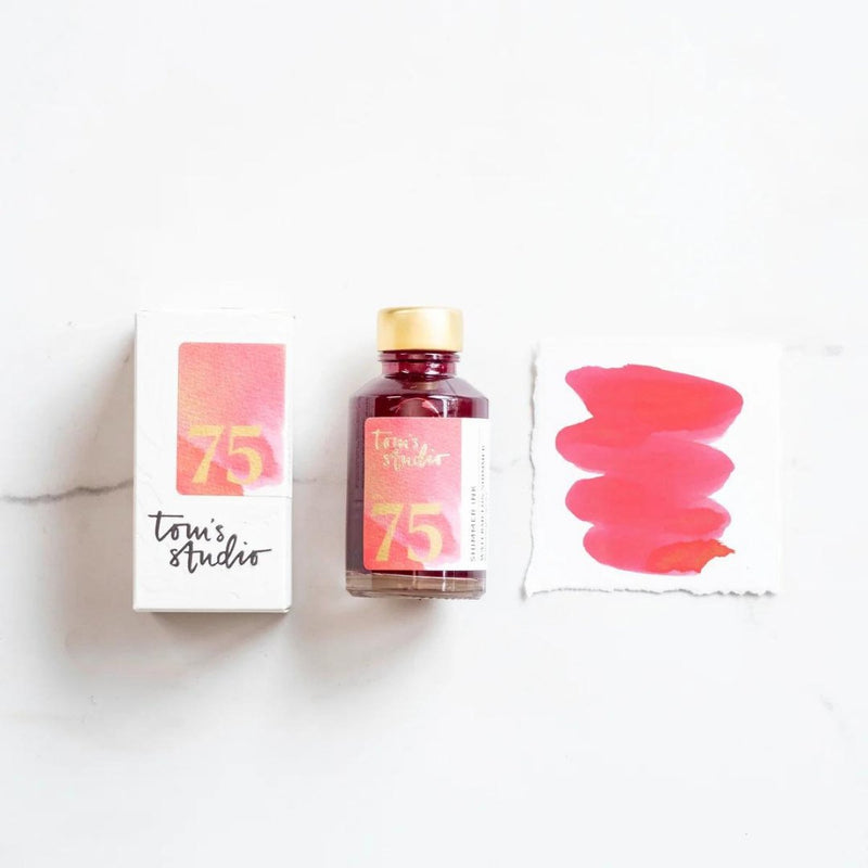 Shimmer Fountain Pen Ink - Tom’s Studio-Fountain Pen Inks-Tom's Studio-Watermelon