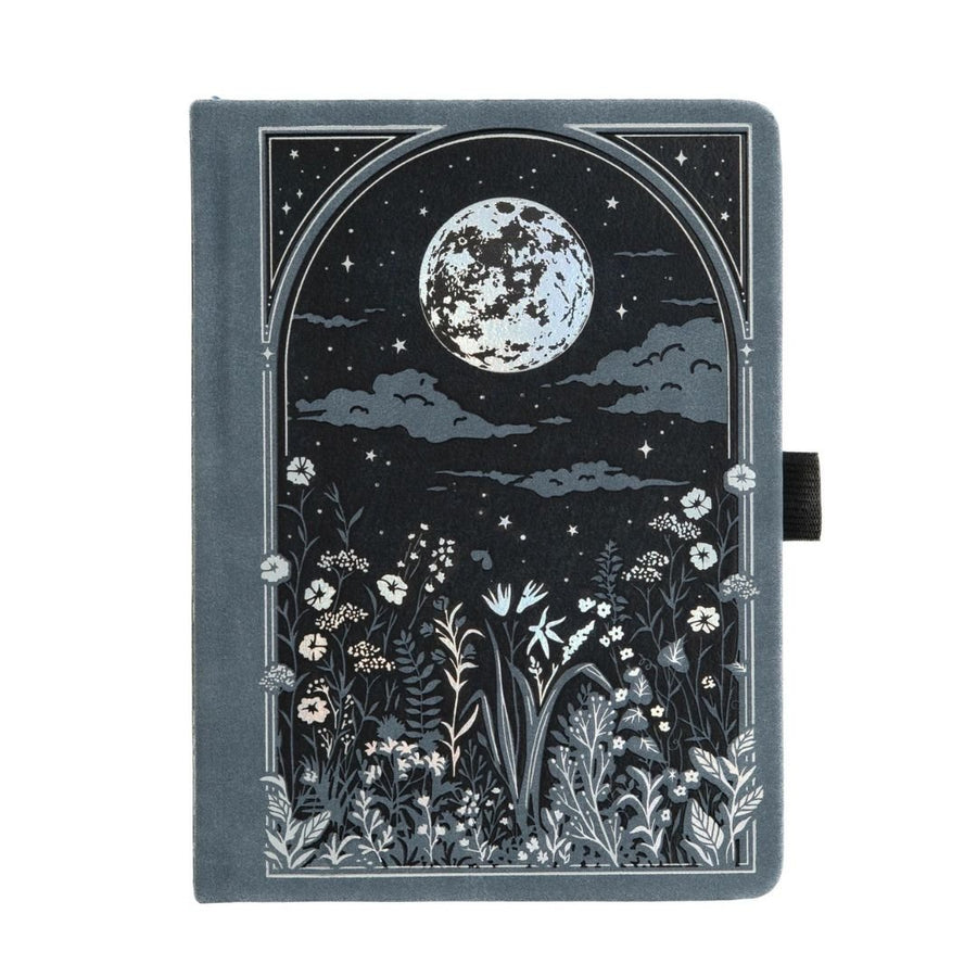 Moonlit Garden A5 Dotted Journal - Under the Rowan Trees