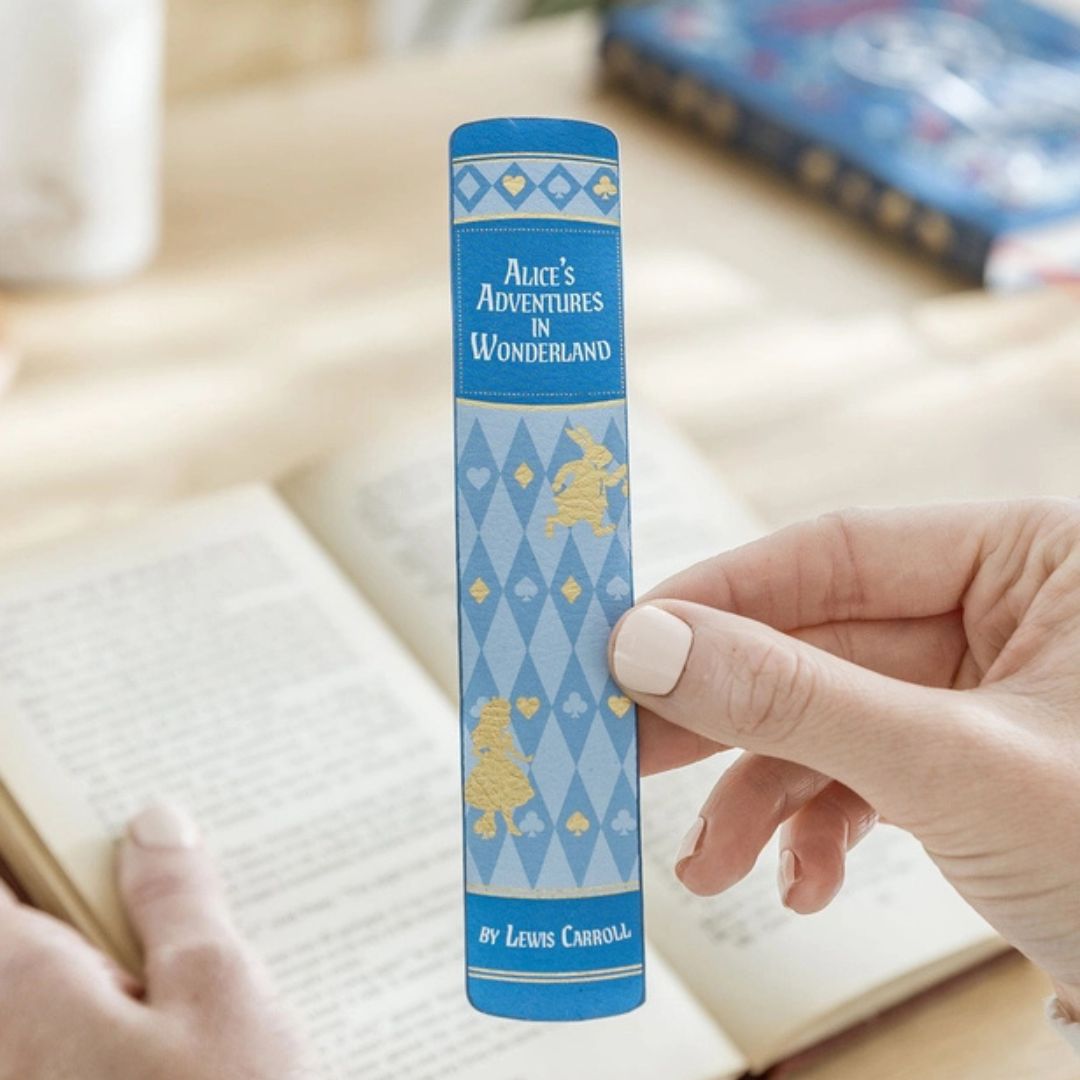 Alice's Adventures PU Bookmark