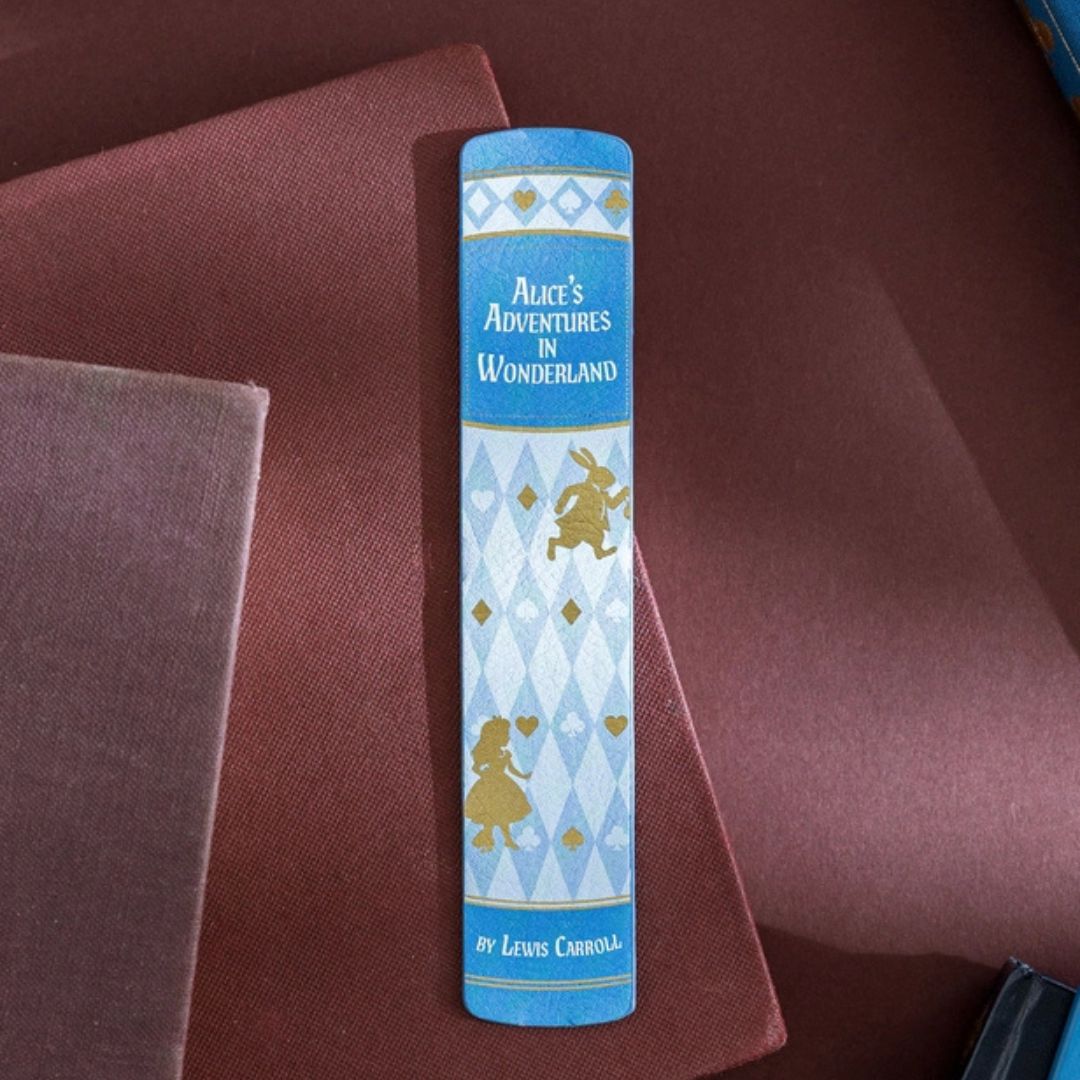 Alice's Adventures PU Bookmark