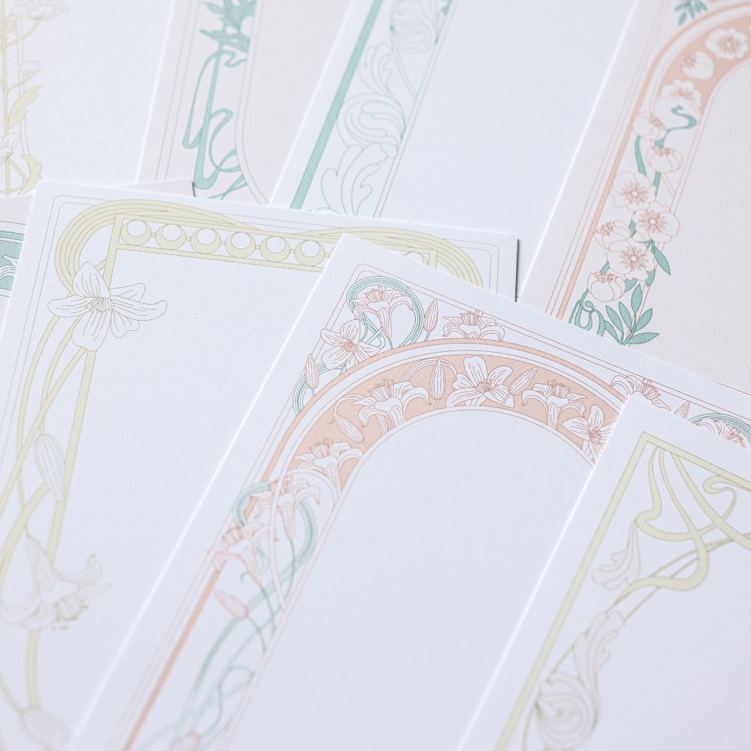 Art Nouveau Postcard Set