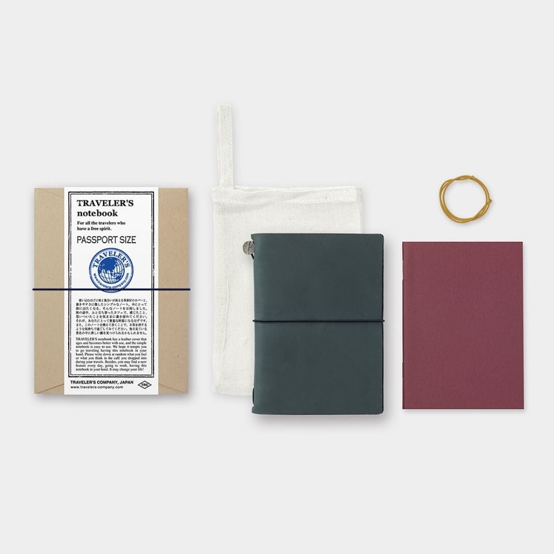 TRAVELER'S notebook Passport Size Blue - TRAVELER'S COMPANY