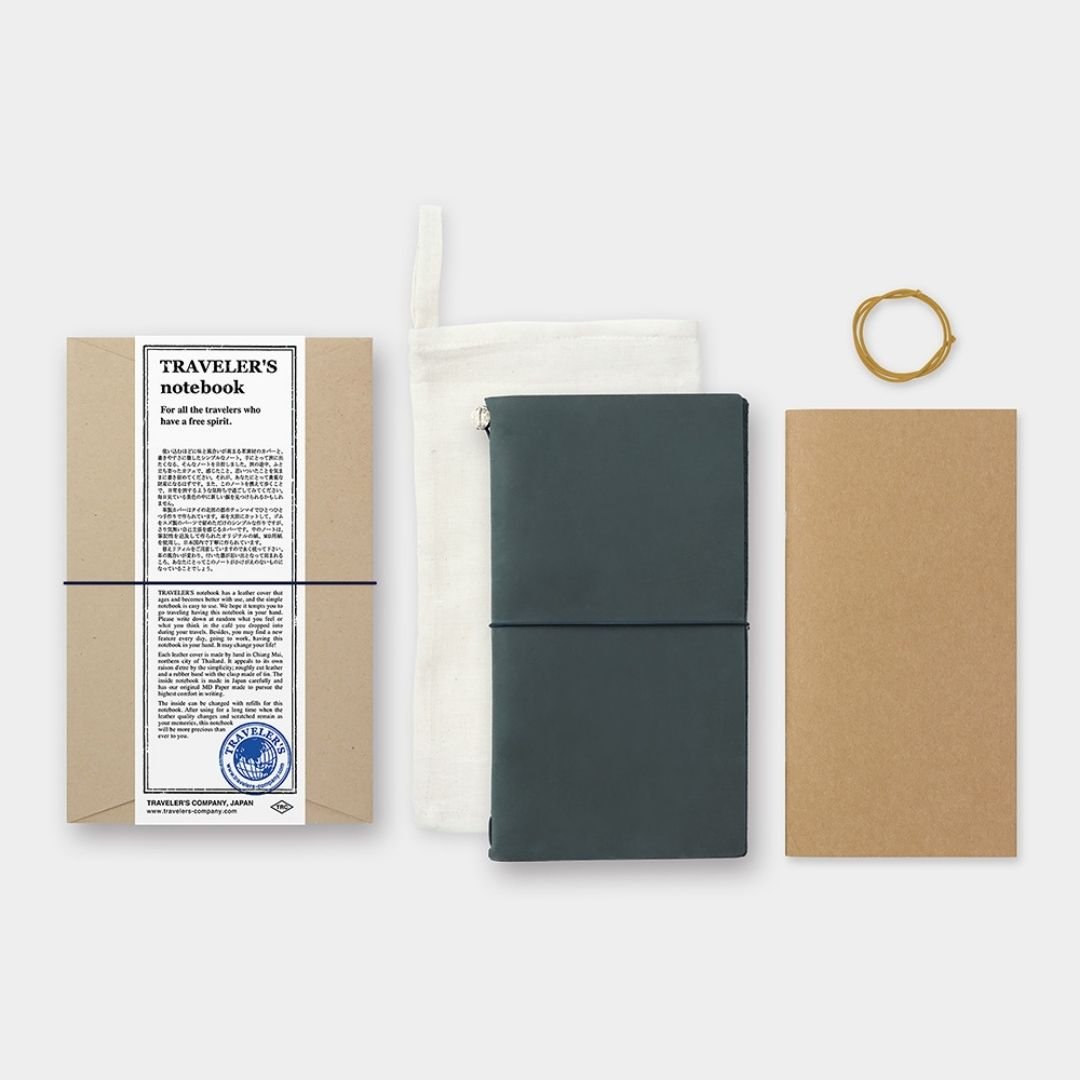 TRAVELER'S notebook Blue - TRAVELER'S COMPANY