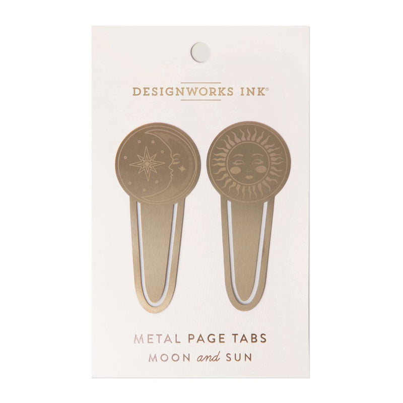 Brass Page Markers-Bookmarks-Designworks Collective-Celestial