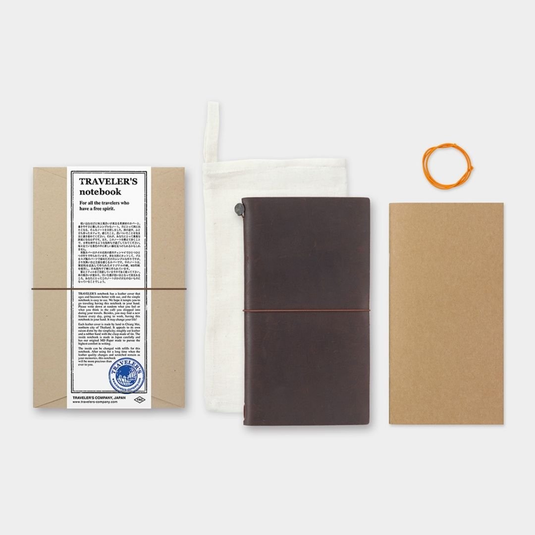 TRAVELER'S notebook Brown - TRAVELER'S COMPANY