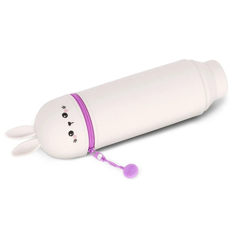 Bunny 2 in 1 Silicone Pencil Case