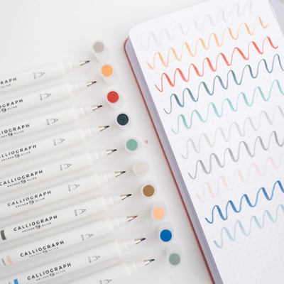 Summer Calliograph Pens Under the Rowan Trees
