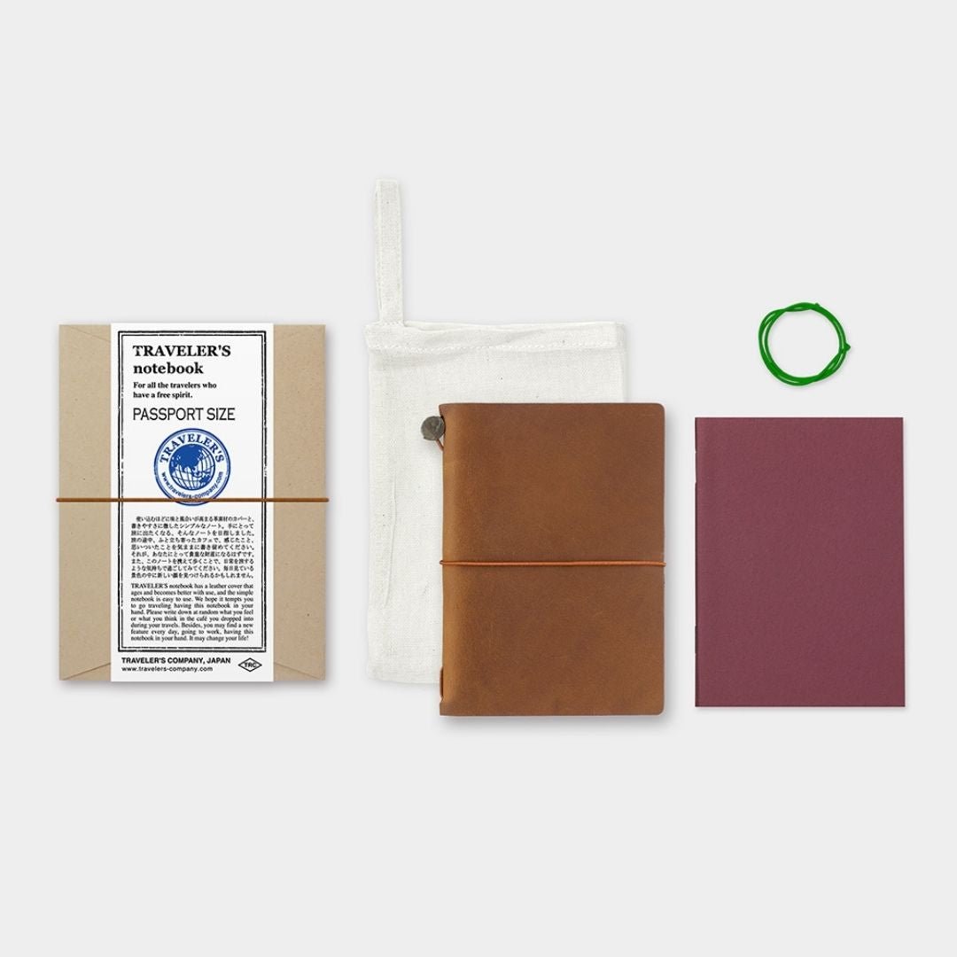 TRAVELER'S notebook Passport Size Camel - TRAVELER'S COMPANY