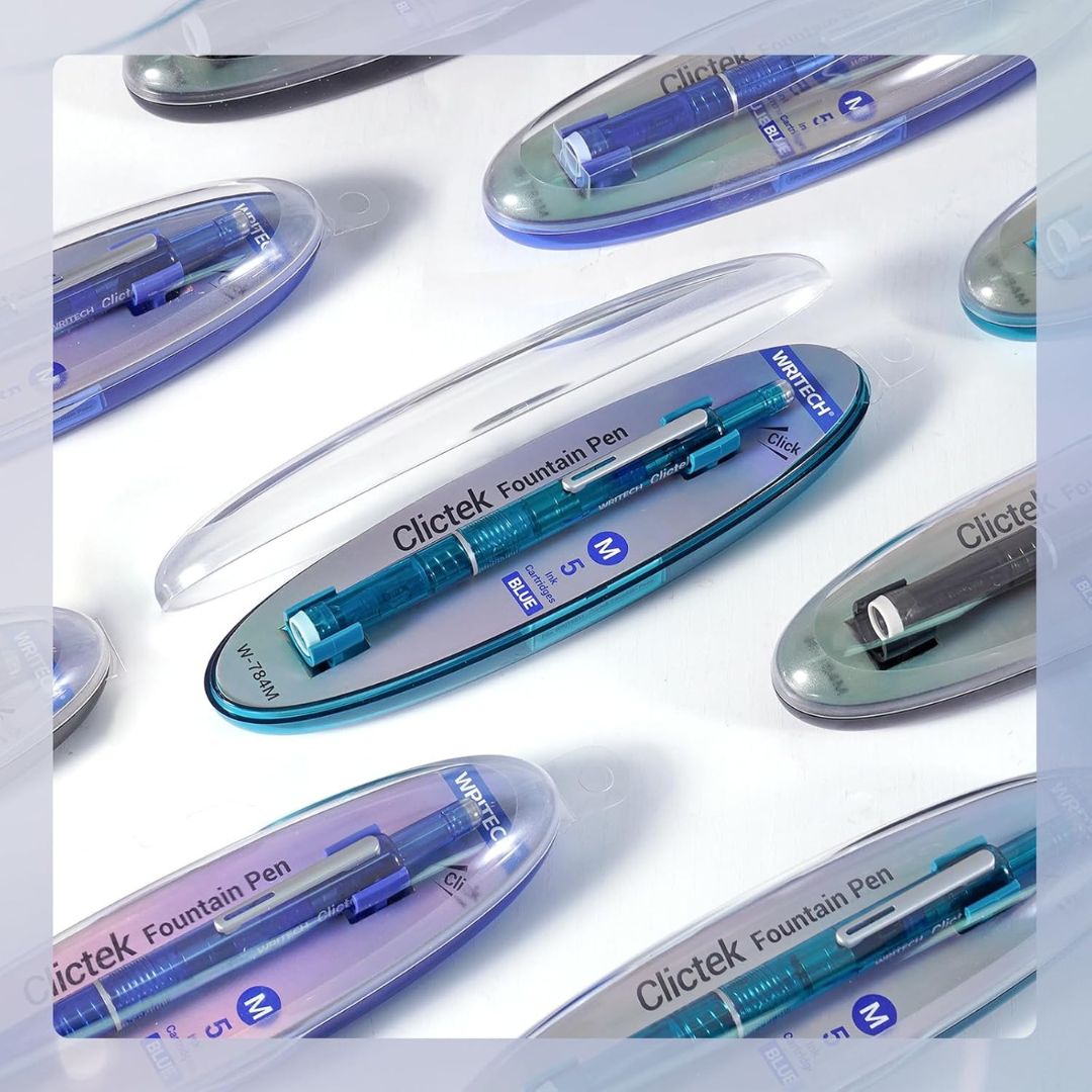Clictek Retractable Fountain Pens - Writech - Purple - Under the Rowan Trees