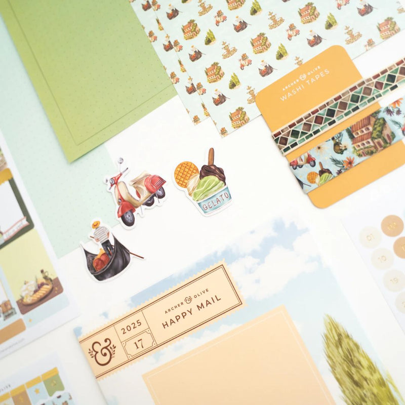La Dolce Vita Monthly Planner Kit Archer and Olive - Under the Rowan Trees