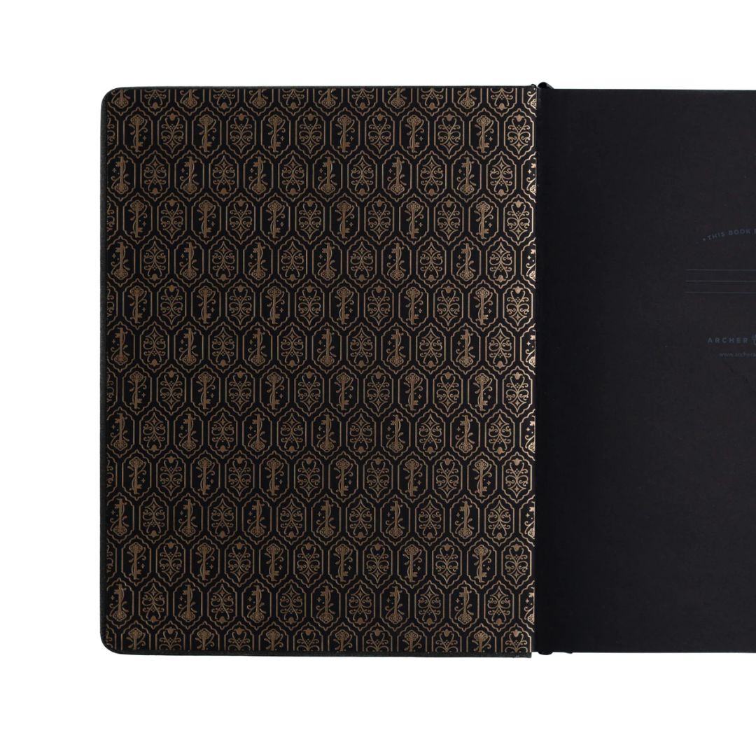Coiled Key Dot Grid Journal - Archer & Olive