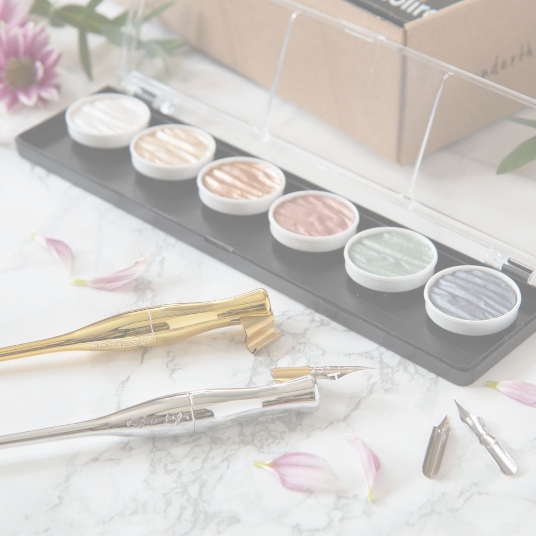 Dip Pens and Inks for Calligraphy