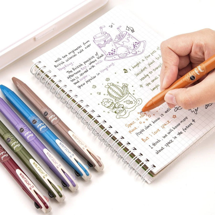 Dual Colour Gel Pens - Foggy Blue - Under the Rowan Trees