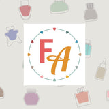 Felicity's Attic Logo - Stamps for Ink swatching
