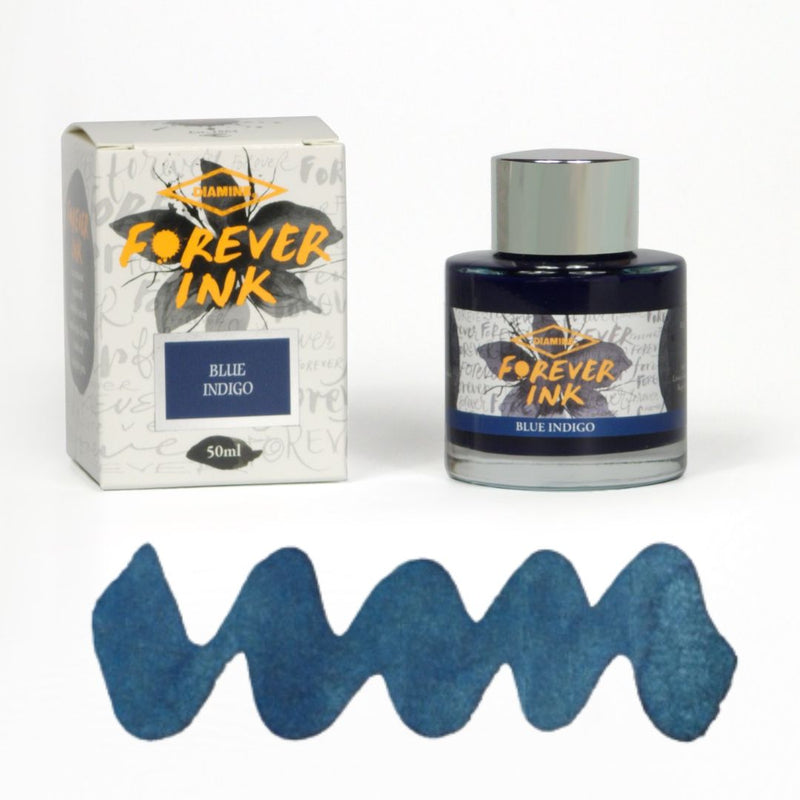 Forever Ink Diamine Pigment Fountain Pen ink 50ml - Blue Indigo