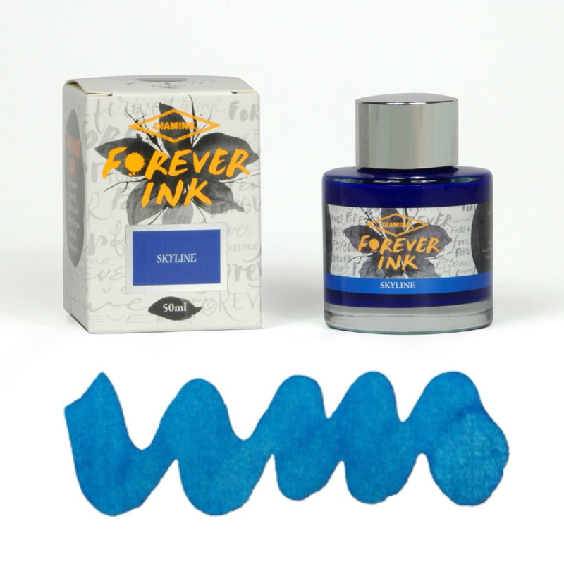 Forever Ink Diamine Pigment Fountain Pen ink 50ml - Skyline