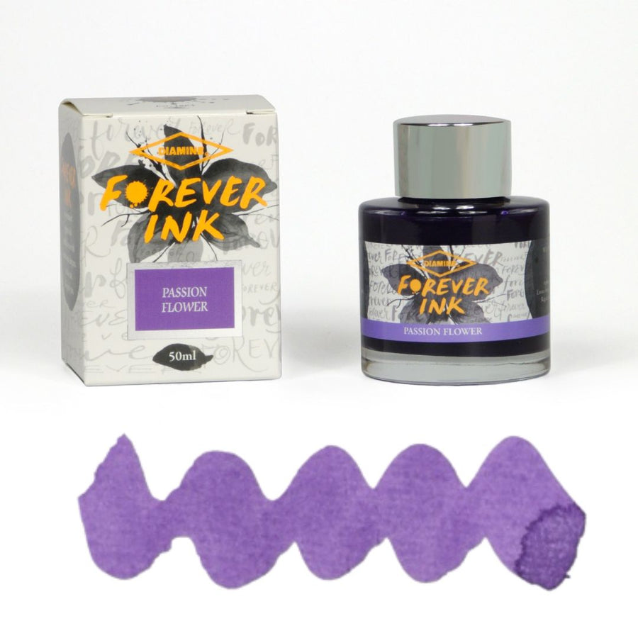 Forever Ink Diamine Pigment Fountain Pen ink 50ml - Passion Flower