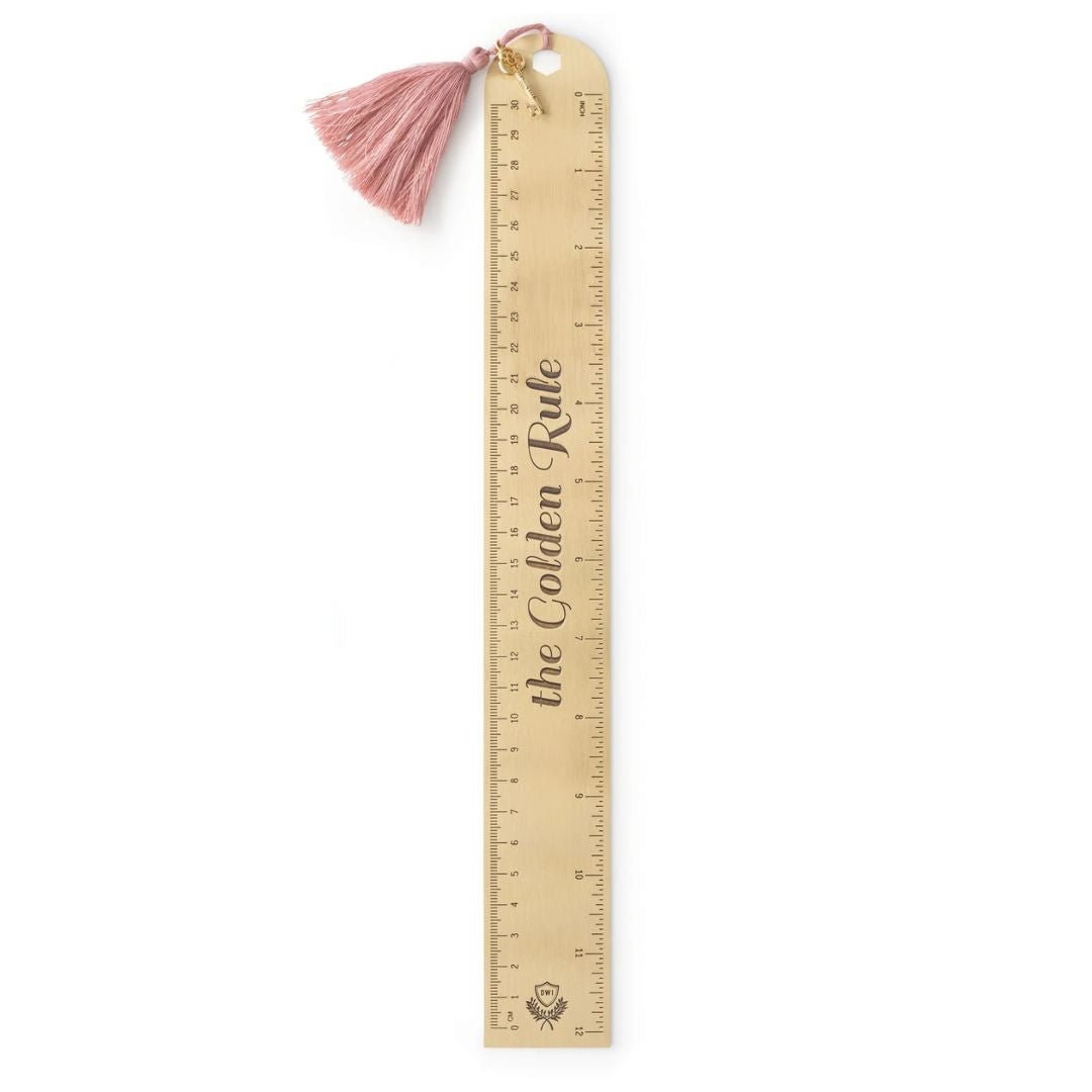 Gold Ruler 30cm - The Golden Rule - Under the Rowan Trees