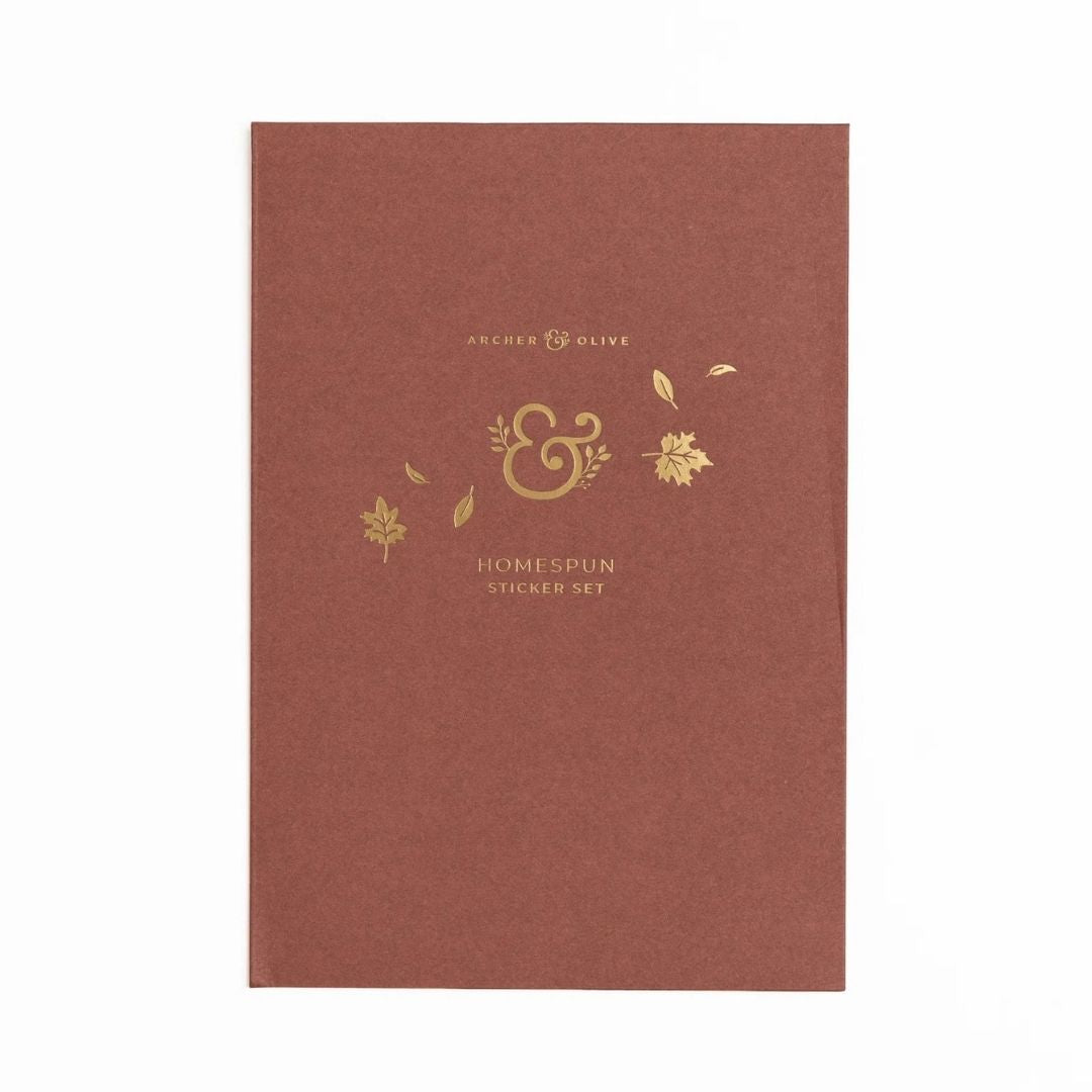 Homespun Sticker Set