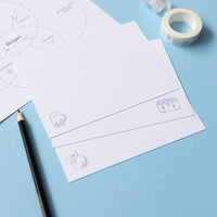 Ikigai Postcards - Set of 6 Under the Rowan Trees