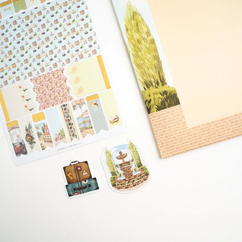 La Dolce Vita Monthly Planner Kit Archer and Olive - Under the Rowan Trees