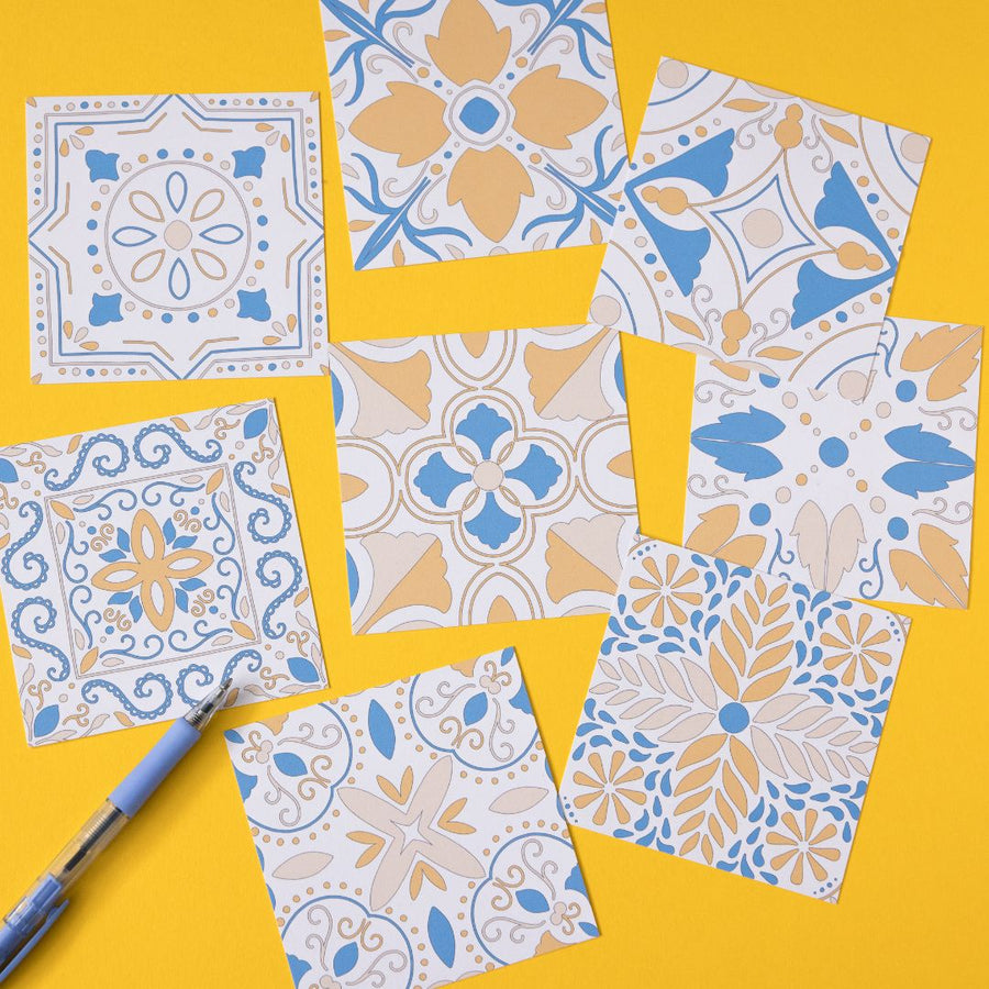 Mediterranean Stationery Gift Box - Under the Rowan Trees