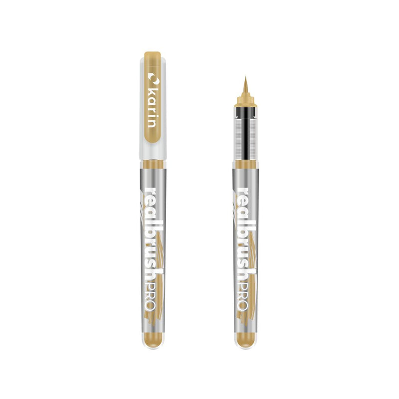 Realbrush Pro Brush Pens - Karin - Ochre - Under the Rowan Trees