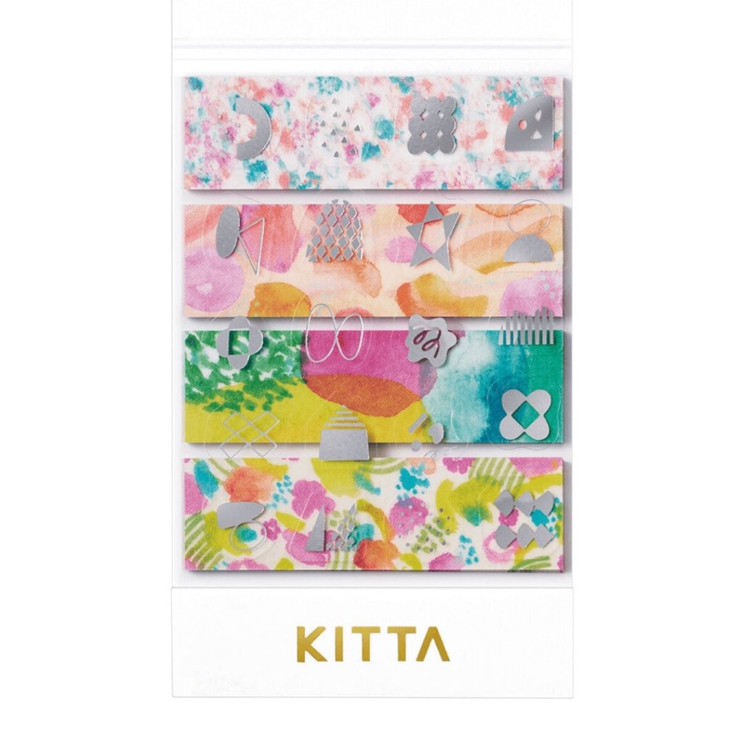 KITTA Collage Watercolour Washi Paper Strips