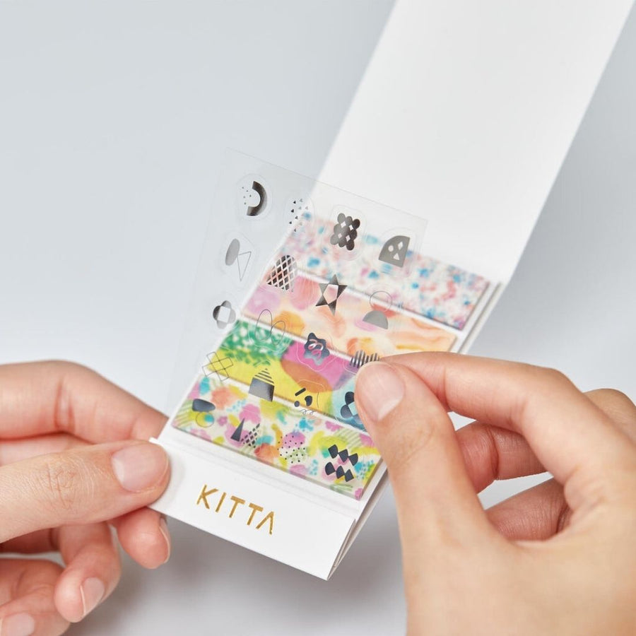 KITTA Collage Watercolour Washi Paper Strips