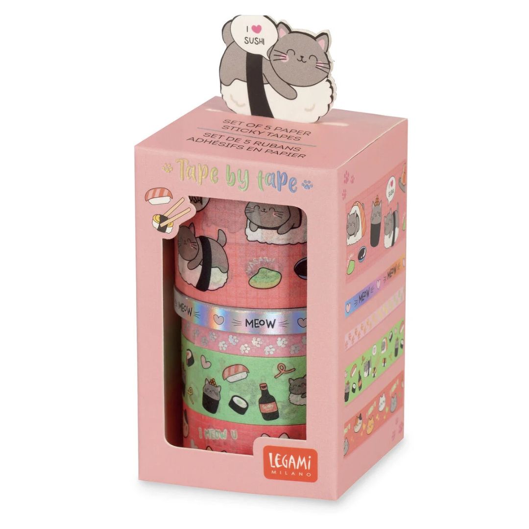 Kitty Decorative Tape Set - Legami