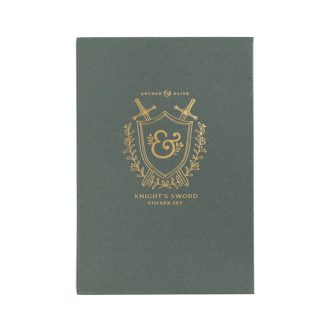 Knight's Sword Sticker Set