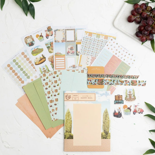 La Dolce Vita Monthly Planner Kit Archer and Olive - Under the Rowan Trees