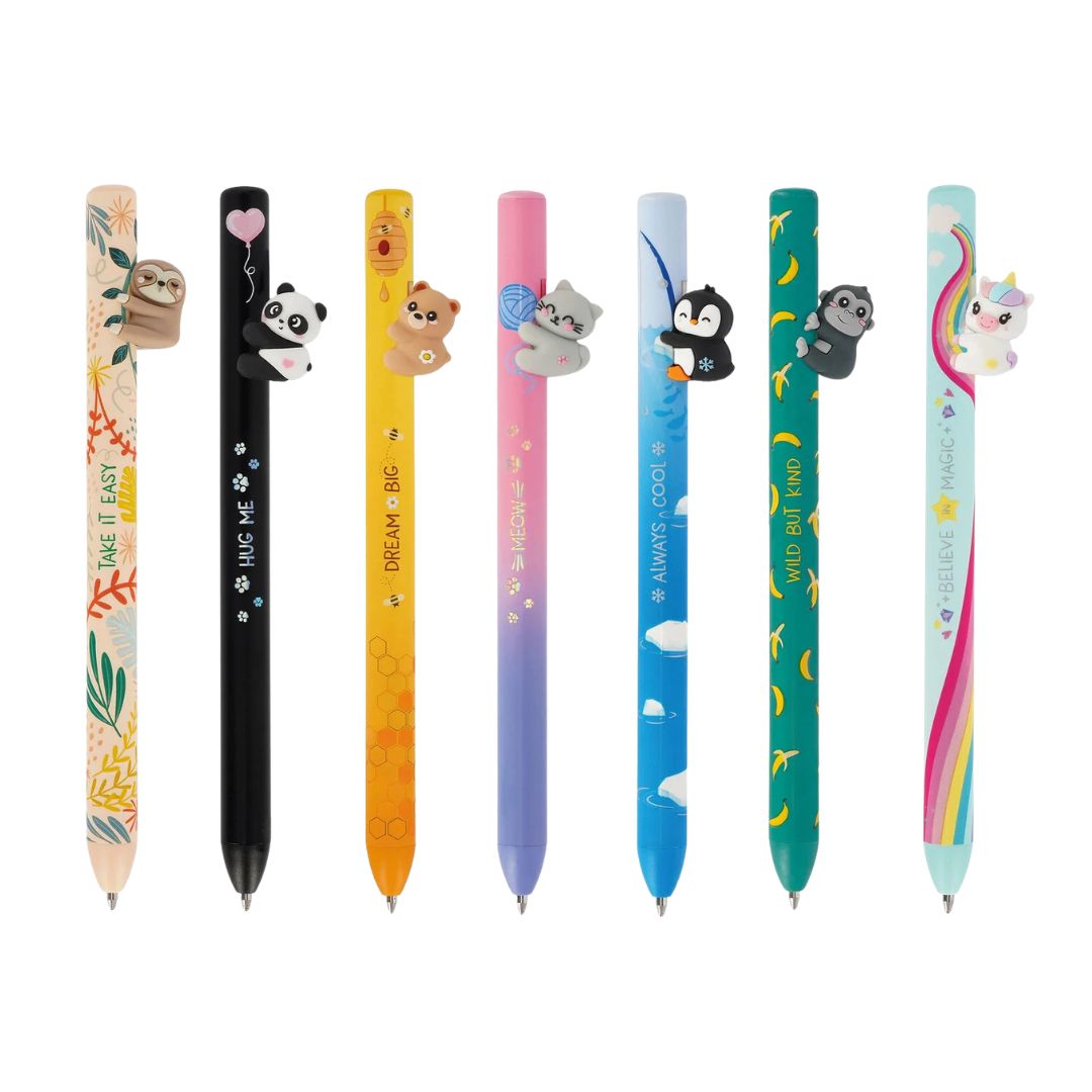 Legami Retractable Ballpoint Pens - Free Hugs