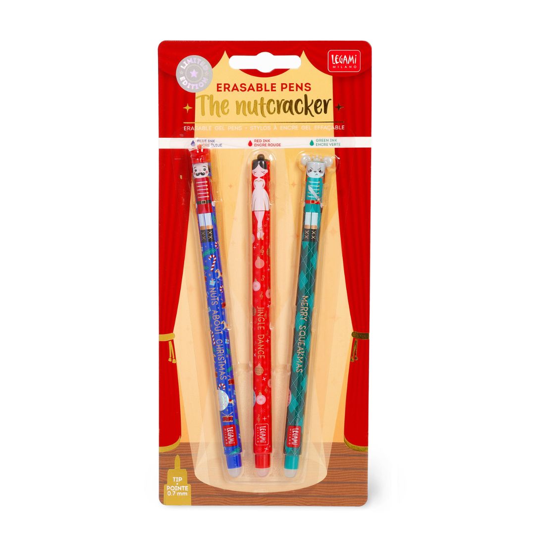 Legami Erasable Pens Christmas Set 2025