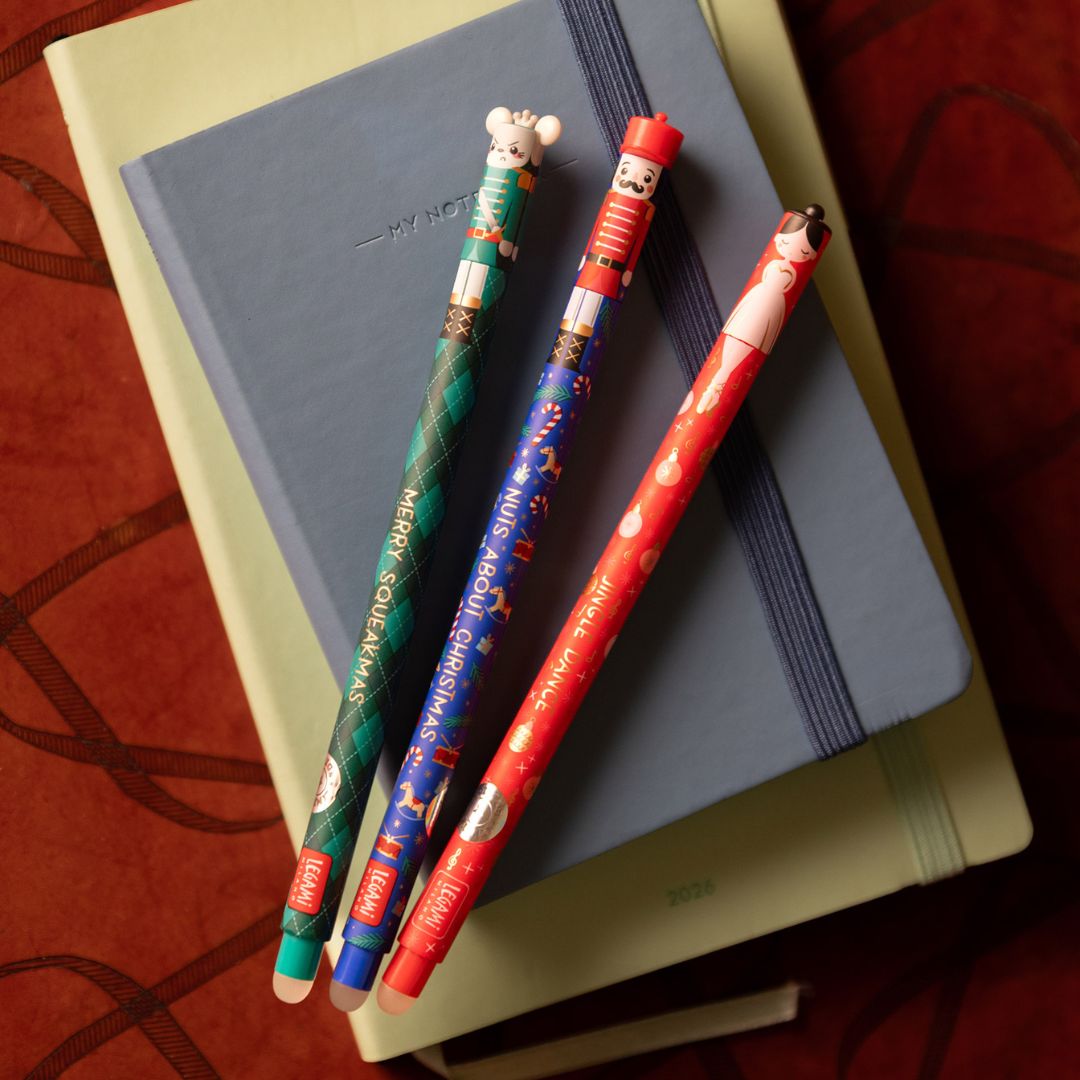 Legami Erasable Pens Christmas Set 2025
