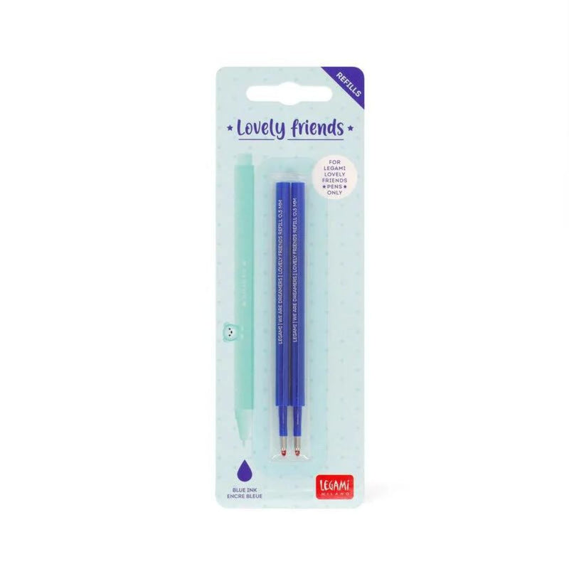 Refills for Lovely Friends Gel Pens-Refills-Legami-Blue