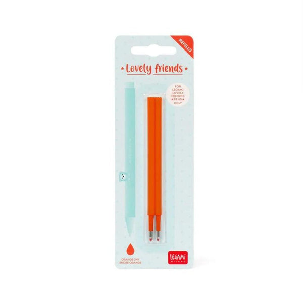 Refills for Lovely Friends Gel Pens-Refills-Legami-Orange