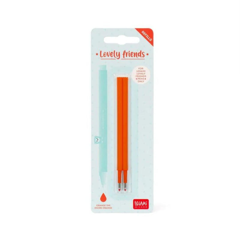 Refills for Lovely Friends Gel Pens-Refills-Legami-Orange