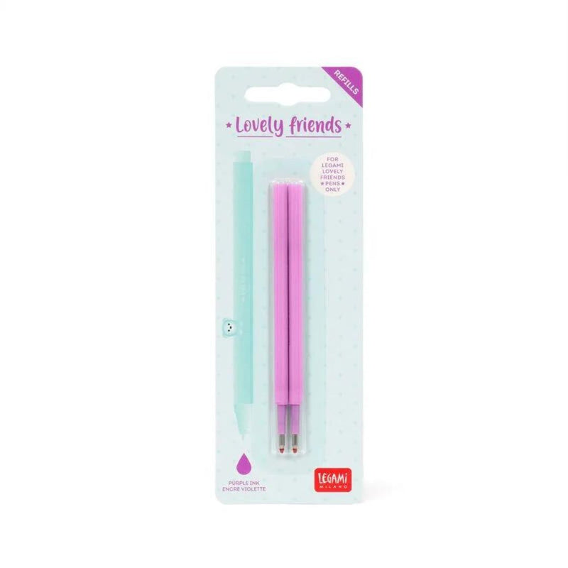 Refills for Lovely Friends Gel Pens-Refills-Legami-Purple