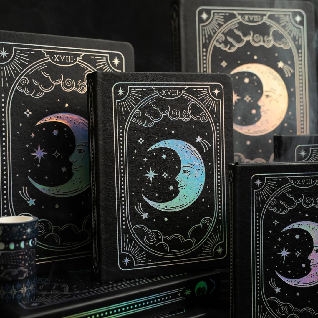 Lunar Veil Dot Grid Journal - Archer & Olive