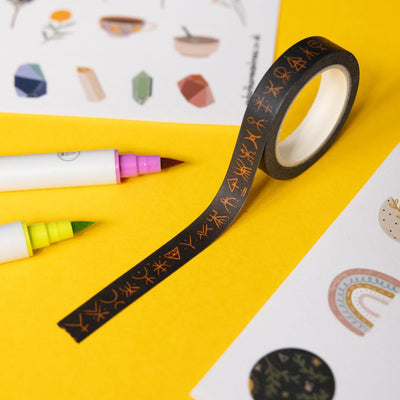 Magic Symbols Washi Tape 10mm Under the Rowan Trees