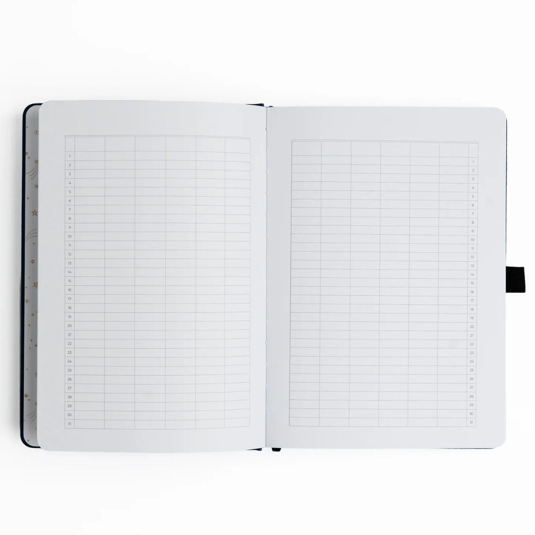 Majestic Skies B5 Undated Planner Archer & Olive - Archer & Olive