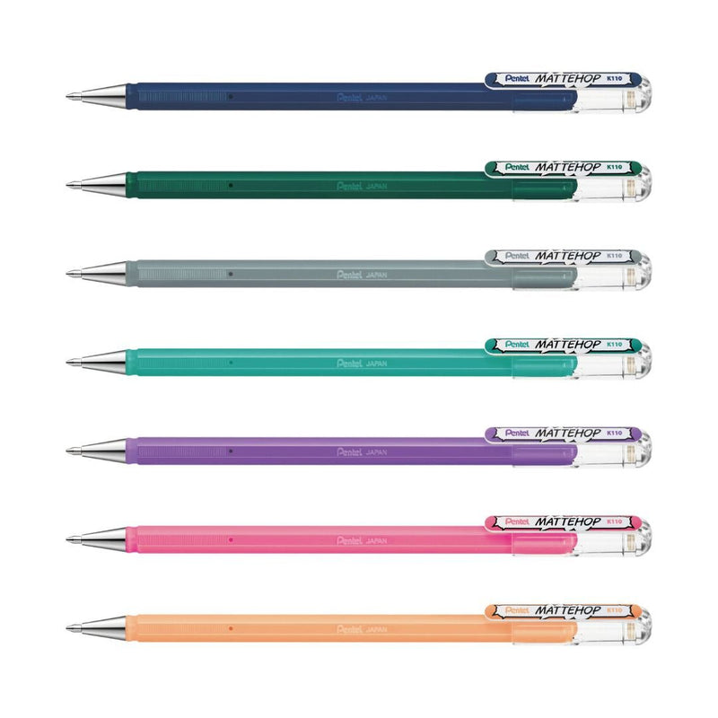 Pentel Mattehop Enchantment Set of 7 - Under the Rowan Trees