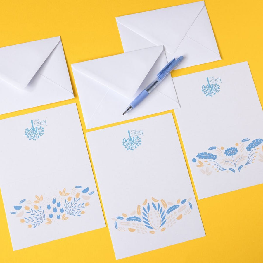 Mediterranean Stationery Gift Box - Under the Rowan Trees