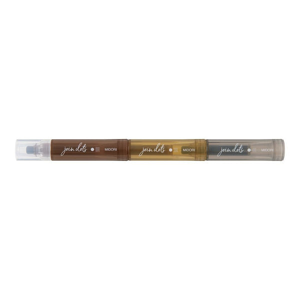 Dots Connection Pen Midori - Mocha - Under the Rowan Trees
