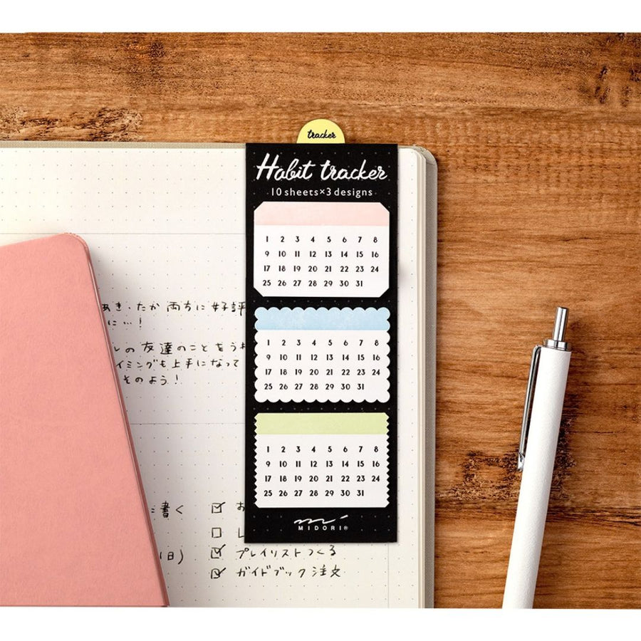 Midori Sticky Notes Journal Habit Colourful